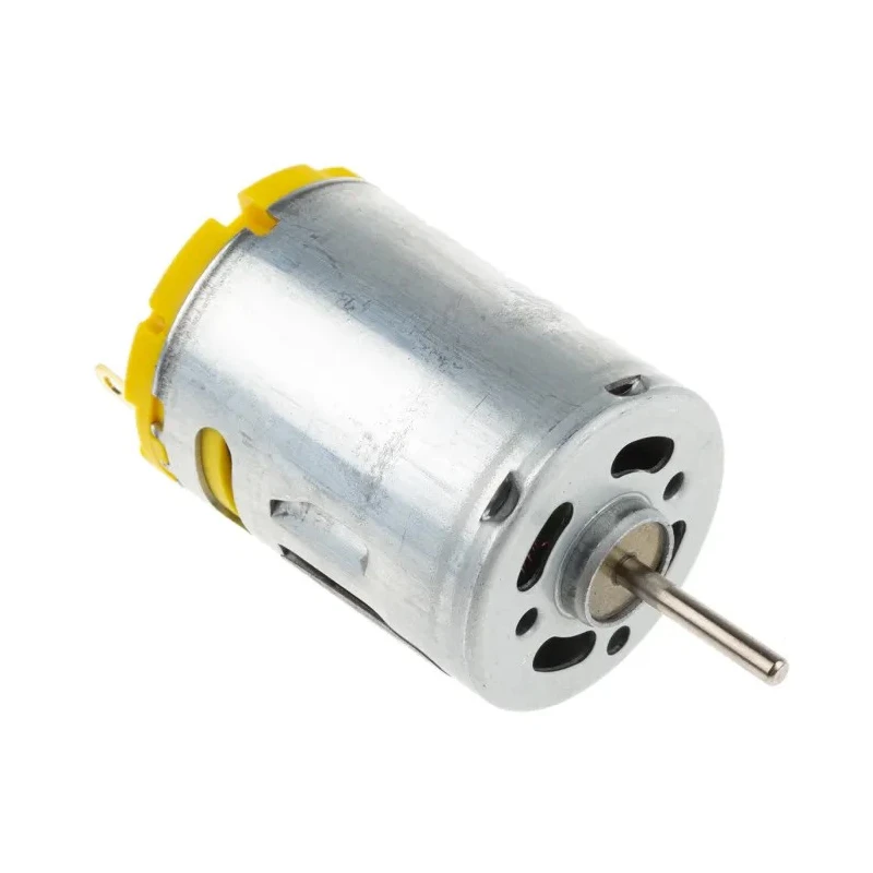 RS PRO Geared DC Motor, 24.6 W, 3V DC, 7.2V DC, 2.3 mm Shaft, Steel Body, 22356 RPM, 107.3 g.cm Torque 238-9721