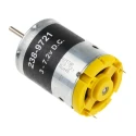 RS PRO Geared DC Motor, 24.6 W, 3V DC, 7.2V DC, 2.3 mm Shaft, Steel Body, 22356 RPM, 107.3 g.cm Torque 238-9721