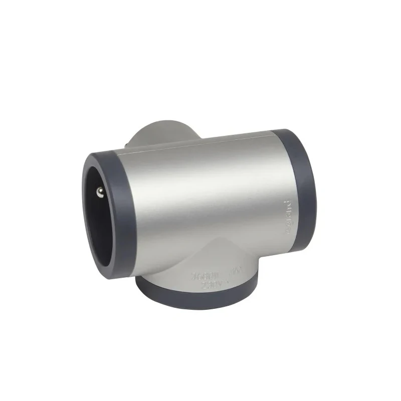 Legrand Multi-Outlet Plug 16A France/Germany/Belgium, Plug-in Plastic, Type E, 049438