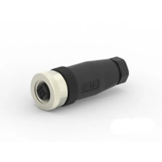 TE Connectivity Circular Connector 3 Contacts, M12, Female Socket, IP67, Cable Mount, T4110002031-000