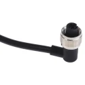 RS PRO Female 4 Way M12 Sensor Actuator Cable, Right Angle, Unterminated, 2 m, IP67, 250V 124-7071