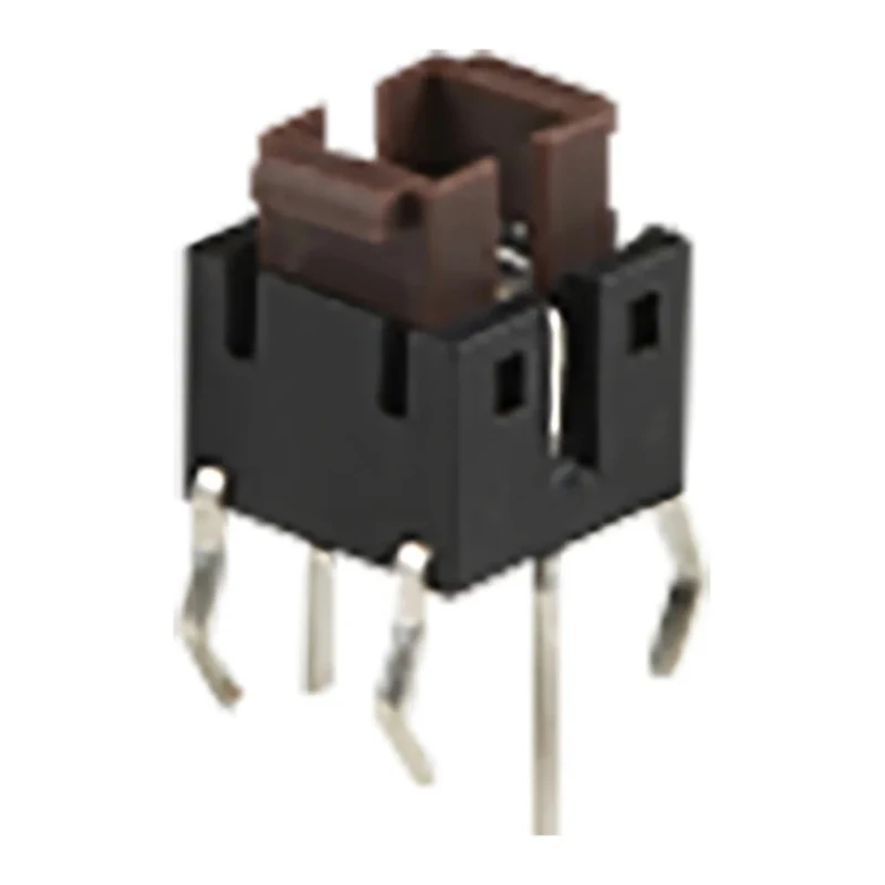 TE Connectivity Illuminated White Tactile Switch, Rectangular, SPST, 50mA, 12V AC/DC, Through Hole, FSMIJ63BW04