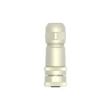 TE Connectivity Circular Connector 5 Contacts Cable M12 Socket Female IP67 Brass T4110412051-000