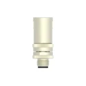 TE Connectivity Circular Connector, 5 Contacts, Cable Mount, M12 Plug, Male, IP67, 125V, 4A, Brass, Right T4113412051-000