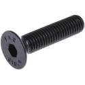 RS PRO Black Steel Hex Socket Countersunk Screw M12 x 60 mm, DIN 7991, Grade 10.9 124-7213