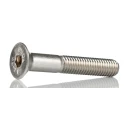 RS PRO Plain Stainless Steel Hex Socket Countersunk Screw, M8 x 50 mm, Hex Drive, ISO 10642, A2 Grade 124-7234