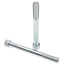 RS PRO Bright Zinc Steel Hex Socket Cap Screw, M12 x 120 mm, Hex Drive, DIN 912, 124-7302