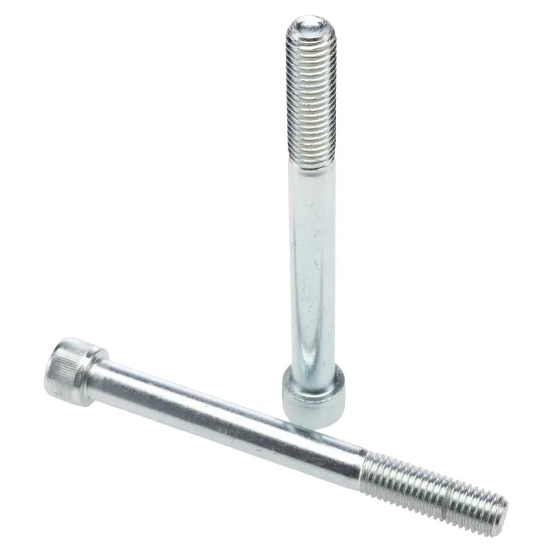 RS PRO Bright Zinc Steel Hex Socket Cap Screw, M12 x 120 mm, Hex Drive, DIN 912, 124-7302