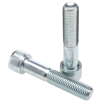 RS PRO Bright Zinc Steel Hex Socket Cap Screw M16 x 80 mm, DIN 912, Hex Drive, 124-7310