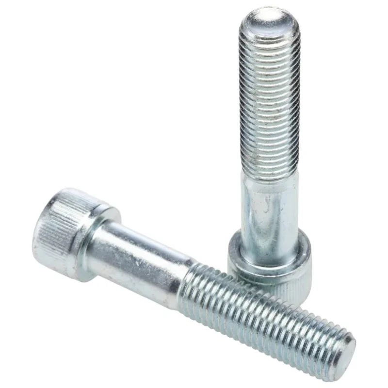 RS PRO Bright Zinc Steel Hex Socket Cap Screw M16 x 80 mm, DIN 912, Hex Drive, 124-7310