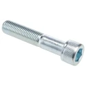 RS PRO Bright Zinc Steel Hex Socket Cap Screw M16 x 80 mm, DIN 912, Hex Drive, 124-7310