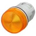 Siemens Yellow Glow Lamp Indicator, 16 mm IP65 Panel Mount, 3SB2 Series 3SB2001-6BD06