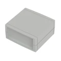 Bopla Unimas Series Polystyrene Enclosure , 85x81x40 mm, Light Grey Lid, IP40