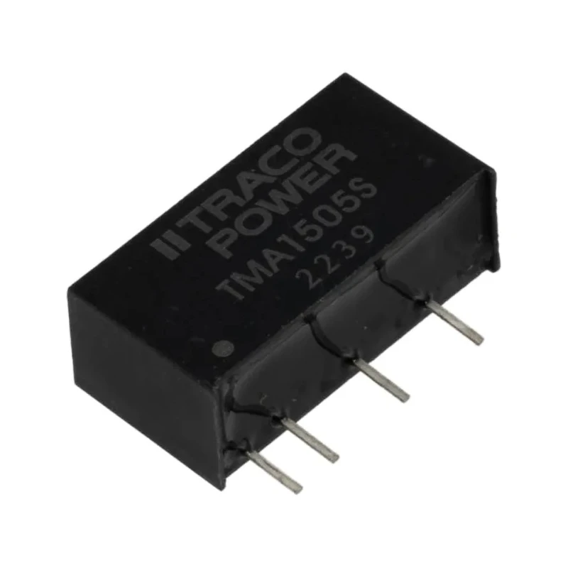 TRACOPOWER DC/DC Converter 5V DC 200mA 16.5V Max Input 13.6V Min Input 1W Through Hole TMA 1505S