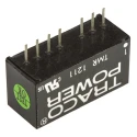 TRACOPOWER DC/DC Converter 5V DC, 400mA, 9–18V DC Input, 1W, SIP-8, PCB Mount, -40°C to 85°C, TMR 1211