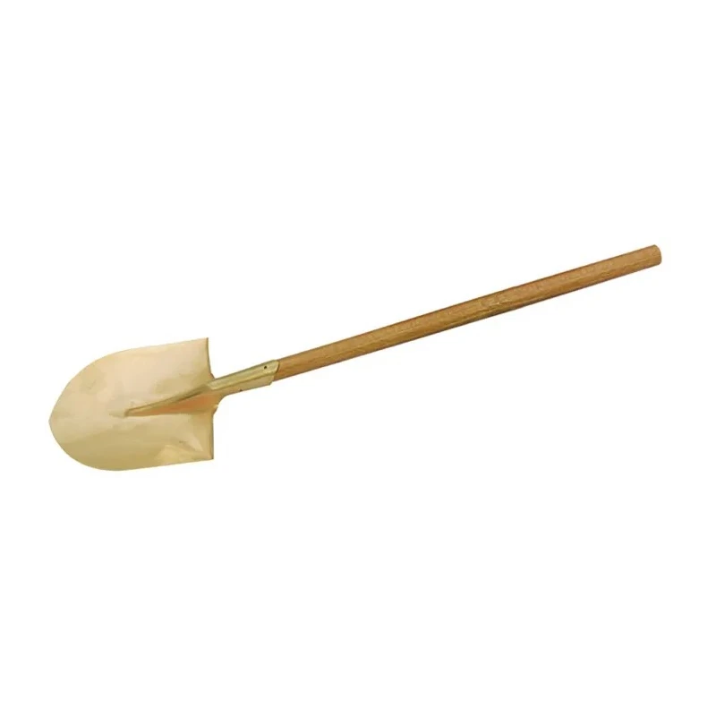 Bahco Non-Sparking Round Shovel Aluminium Bronze Blade Hickory Handle 290 mm x 1160 mm NS802-290