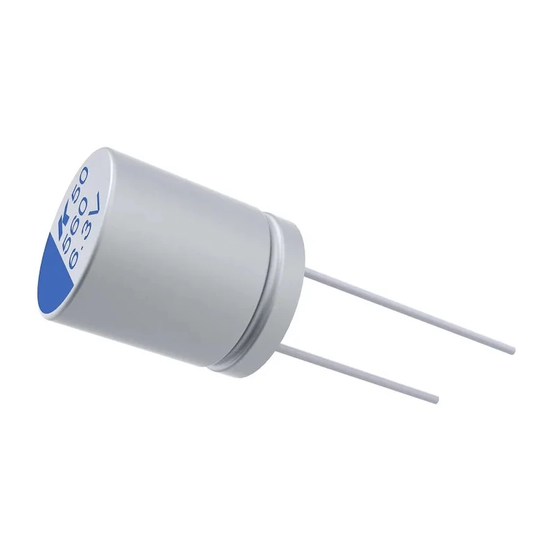 KEMET 1 mF Through Hole Polymer Capacitor 2.5V DC A750KK108M0EAAE012