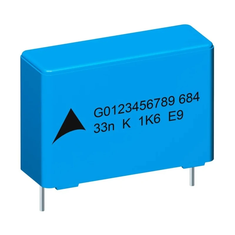 TDK B32642B Film Capacitor, 27nF, 500V AC, 1kV DC, Through Hole, 2 Pin, B32642B0273J000