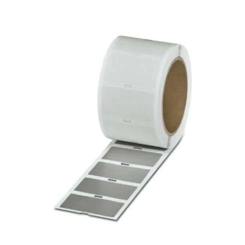 Phoenix Contact Panel Marker, Silver Polyester, 1000 Labels, 30 mm Length, 60 mm Height, Adhesive, RoHS 1054879