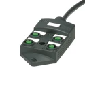 Phoenix Contact SACB Series I/O Module, 4 Port, IP65, Polybutylene Terephthalate, 24V DC 1097602