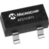 Microchip 1 kB Serial EEPROM, SOT-23-3, 3-Pin, Serial-1 Wire/I2C Interface AT21CS11-STU10-T
