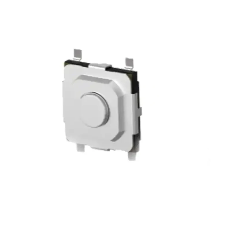 TE Connectivity Black Tactile Switch, Round, Surface Mount, SPST, 50mA, Gull Wing, MSLPT5252BG3MTR