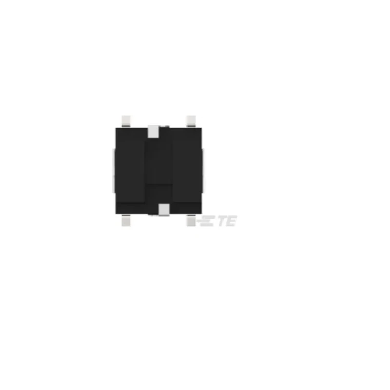 TE Connectivity Black Tactile Switch, Round, Surface Mount, SPST, 50mA, Gull Wing, MSLPT5252BG3MTR