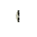 TE Connectivity Round Black Tactile Switch, SPST On-Off, Surface Mount, 50mA, 5.2x5.2mm MSLPT5252BL2MTR