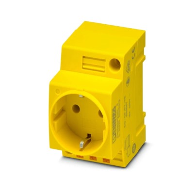 Phoenix Contact Plug Socket DIN Rail Yellow 1068067
