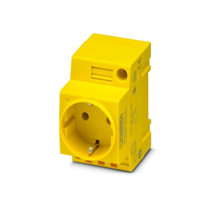 Phoenix Contact Plug Socket DIN Rail Yellow 1068067