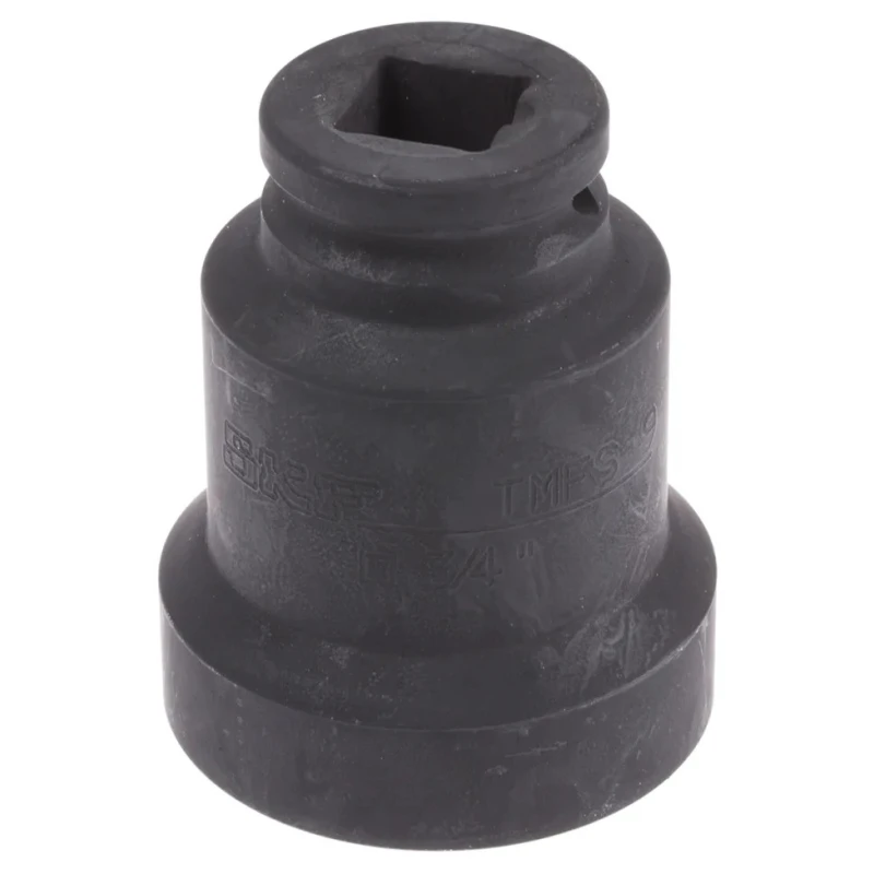 SKF 3/4 in Drive 65 mm Locking Socket Square, Alloy Steel, Black Oxide Finish, 63.0mm Overall Length TMFS 9