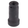 SKF 3/8 in Drive 22 mm Locking Socket Square, Steel, 45.0mm Length TMFS 1