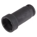 SKF 3/8 in Drive 22 mm Locking Socket Square, Steel, 45.0mm Length TMFS 1