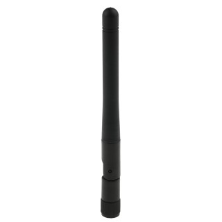 Siretta Whip Multi-Band Antenna with SMA Male Connector, Hinged, 410 MHz–5990 MHz, 2.1dBi Gain DELTA7A/x/SMAM/S/S/11