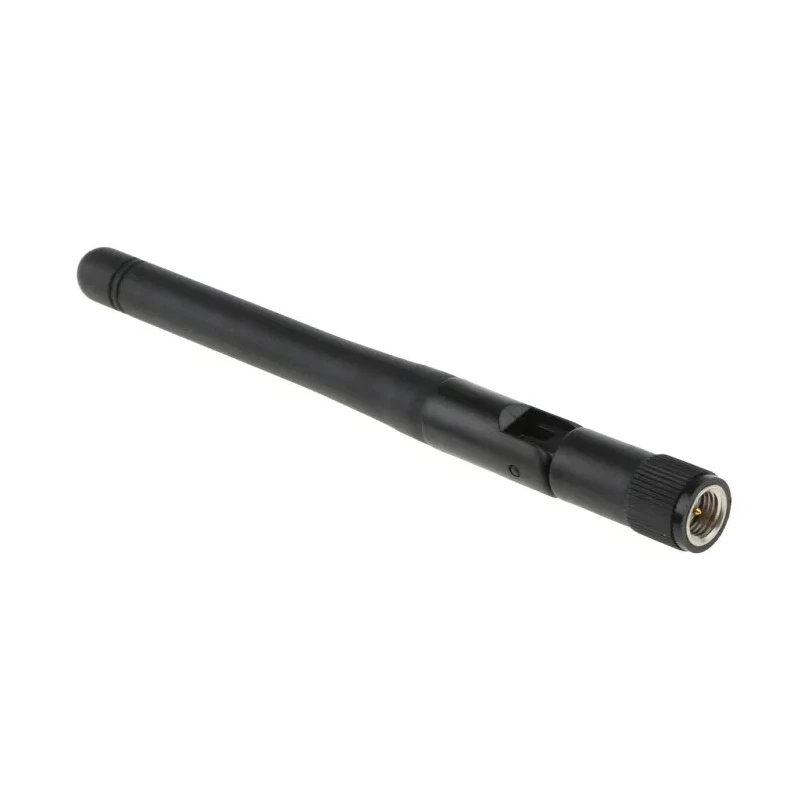 Siretta Whip Multi-Band Antenna with SMA Male Connector, Hinged, 410 MHz–5990 MHz, 2.1dBi Gain DELTA7A/x/SMAM/S/S/11
