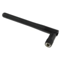 Siretta Whip Multi-Band Antenna with SMA Male Connector, Hinged, 410 MHz–5990 MHz, 2.1dBi Gain DELTA7A/x/SMAM/S/S/11