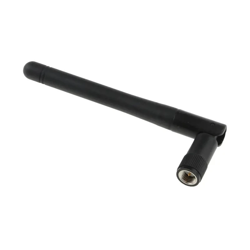 Siretta Whip Multi-Band Antenna with SMA Male Connector, Hinged, 410 MHz–5990 MHz, 2.1dBi Gain DELTA7A/x/SMAM/S/S/11
