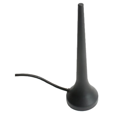 Siretta Stubby Omni-Directional Multi-Band Antenna, Magnetic Mount, FME Female, 2.5m Lead, 3dBi Gain MIKE1A/2.5M/FMEF/S/S/20