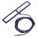 Siretta T-Bar Omni-Directional Multi-Band Antenna, SMA Male Connector, 2.5m Lead, ALPHA40/2.5M/SMAM/S/S/29