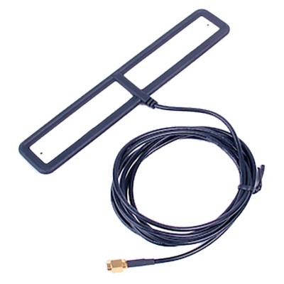 Siretta T-Bar Omni-Directional Multi-Band Antenna, SMA Male Connector, 2.5m Lead, ALPHA40/2.5M/SMAM/S/S/29