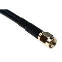 Siretta Square Omni-Directional Antenna with SMA Connector, ABS Plastic, 7dBi Gain, 5m Cable OSCAR20/5M/SMAM/S/S/15