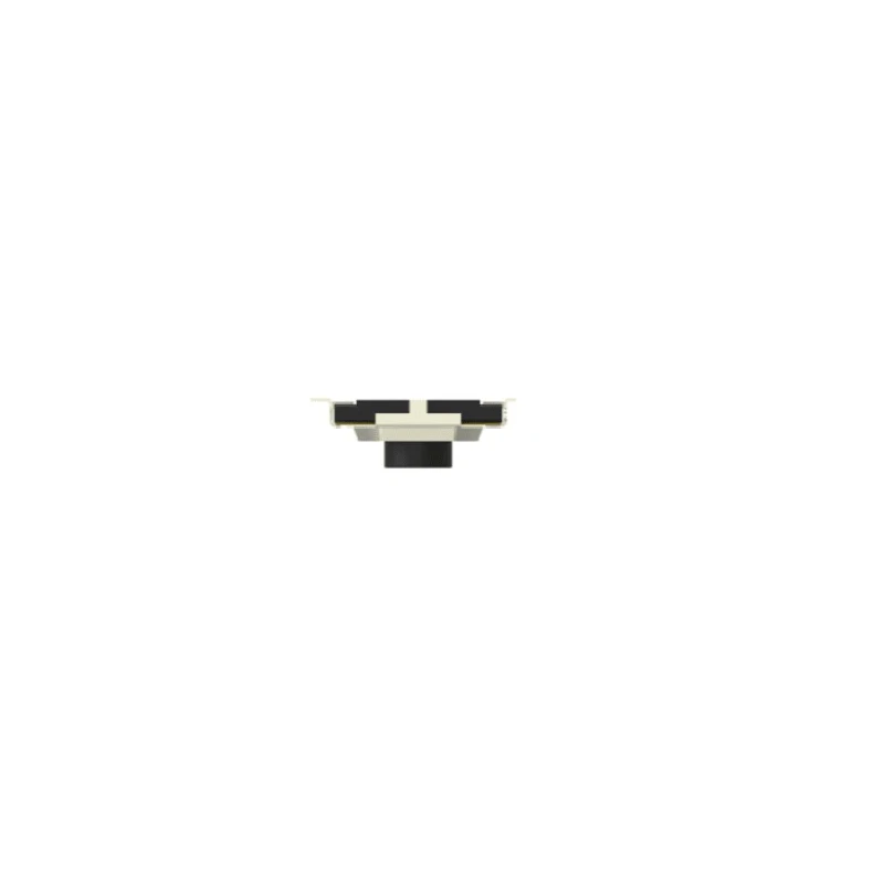 TE Connectivity Black Round Tactile Switch, SPST, Surface Mount, 5.2x5.2mm, 50mA, MSLPT5252CG2WTR