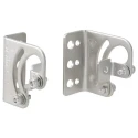 Patlite Angle Adjust Mounting Bracket, Silver, for CLK & CWK Series, LED, SZ-320KS