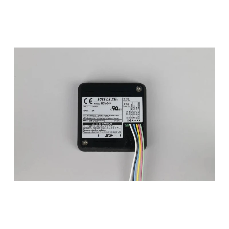 Patlite Voice Annunciator Panel 15-Tone, 87 dB @ 1m, IP54, DC 26.4V, Panel Mount 
