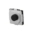 TE Connectivity Tactile Switch, Round Black Actuator, SPST, 50mA 12V DC, Surface Mount, MSLPT5252CL1BTR