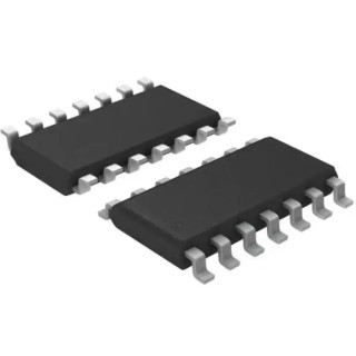 STMicroelectronics Hex Schmitt Trigger Inverter IC, Schmitt Trigger Input, Through Hole, 3–20V, HCF40106YM013TR