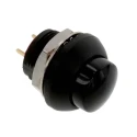 TE Connectivity PB6 Series Push Button Switch, On-Off, Panel Mount, 1 NO, IP68, Black PB6B2HS2M4CAL00