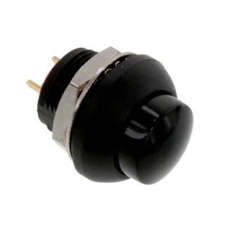 TE Connectivity PB6 Series Push Button Switch, On-Off, Panel Mount, 1 NO, IP68, Black PB6B2HS2M4CAL00