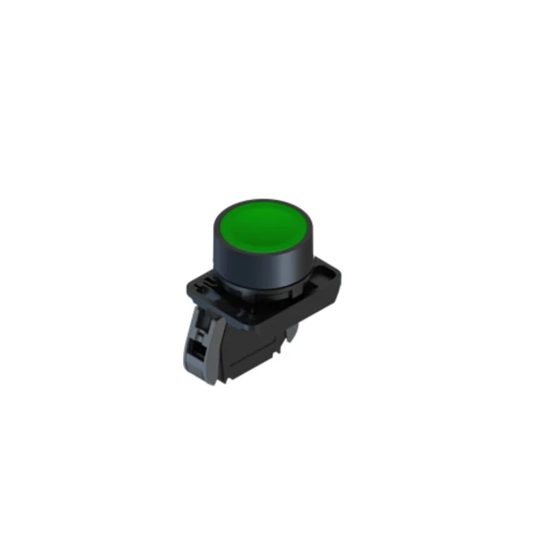 RS PRO ECX4 Series Push Button Switch Panel, 23 mm Cutout, Green, SPST, IP65 ECX4
