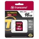 Transcend 16GB SDHC SD Card UHS-I U1 Class 10, MLC NAND, TS16GSDHC10U1